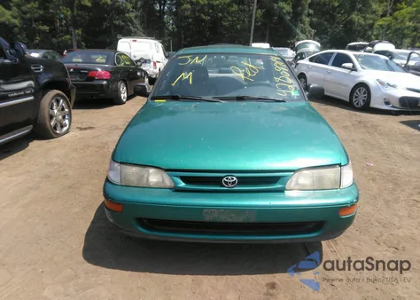 1997 Toyota Corolla Ce из США, поврежденный, VIN 2T1BA02E1VC192430